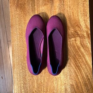 Rothy's THE FLAT - Cabernet Herringbone